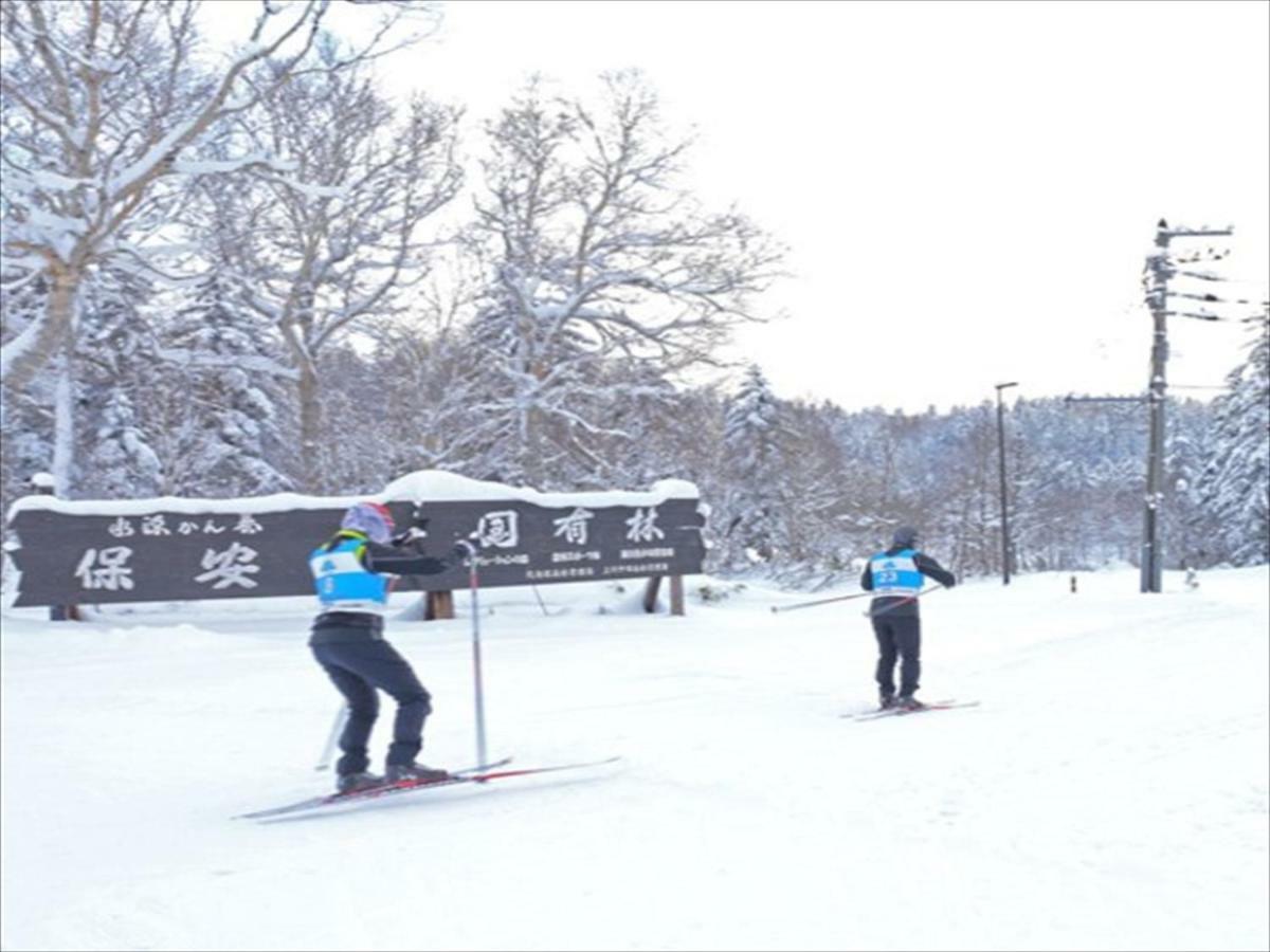 K's House Hokkaido - Asahidake Onsen Hostel Higashikawa Bagian luar foto